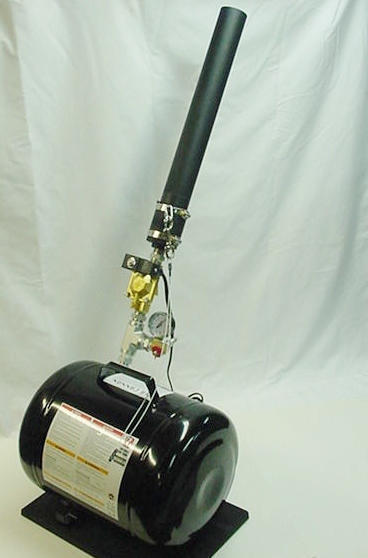 Indoor/Outdoor Air-Cannon - Single Shot Unit
